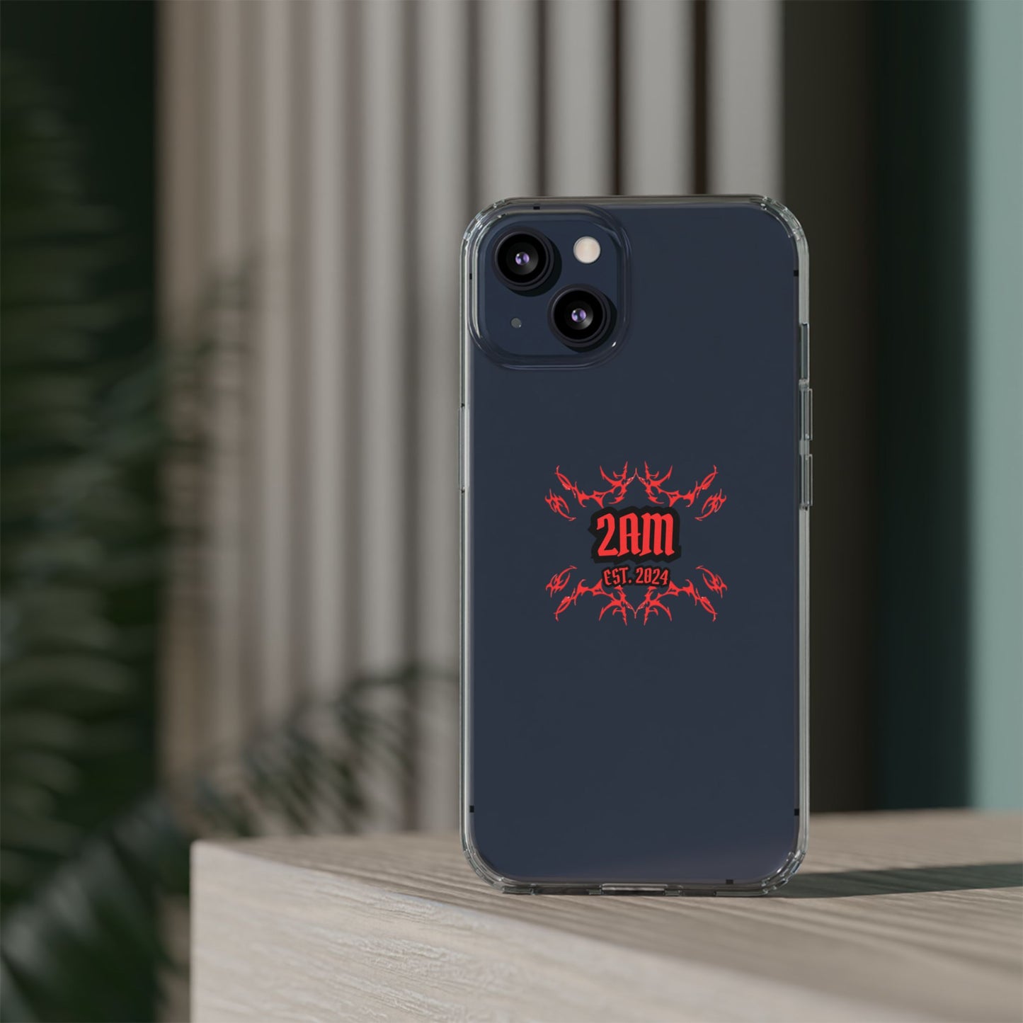 2AM clear phone case