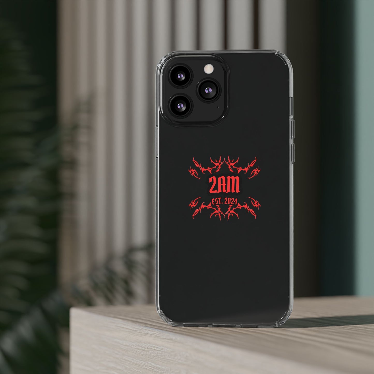 2AM clear phone case