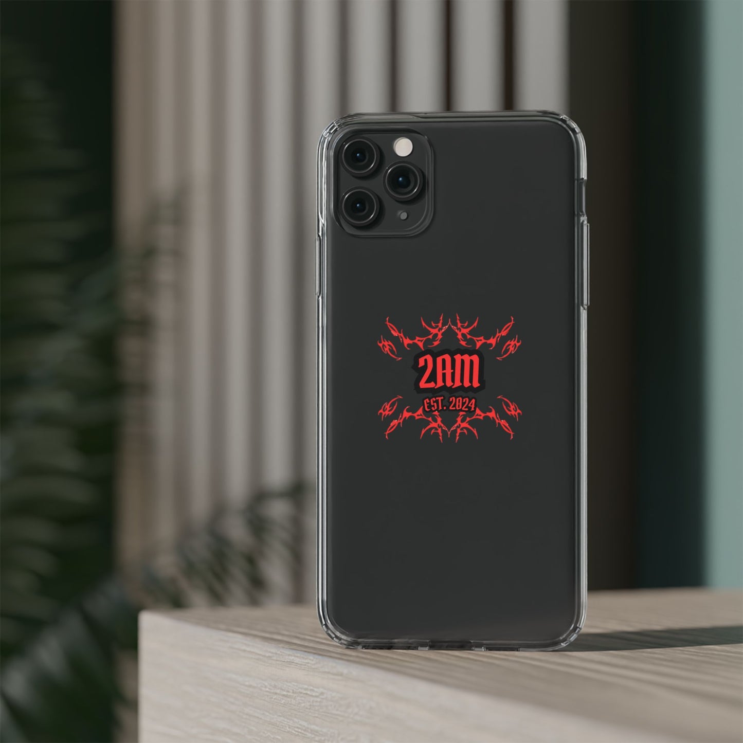 2AM clear phone case