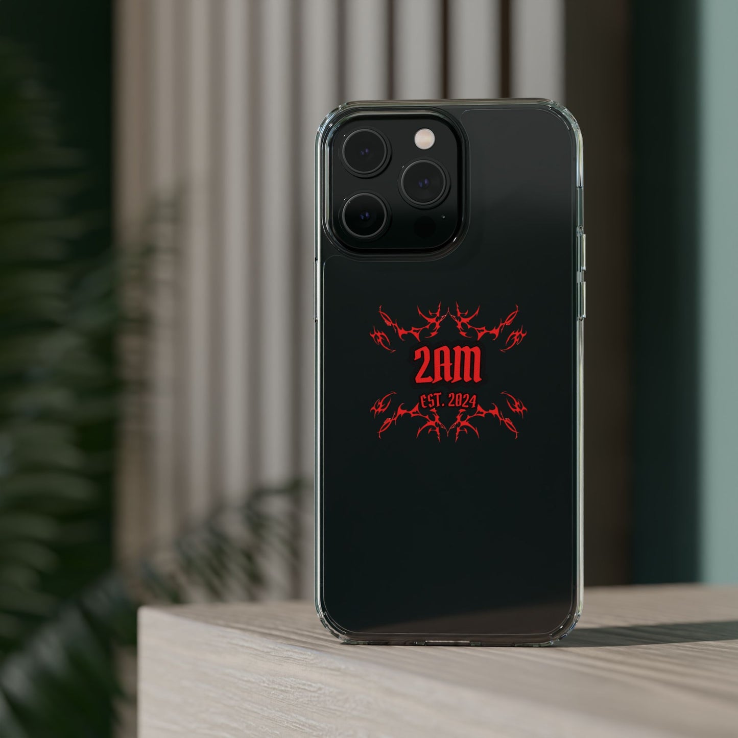 2AM clear phone case