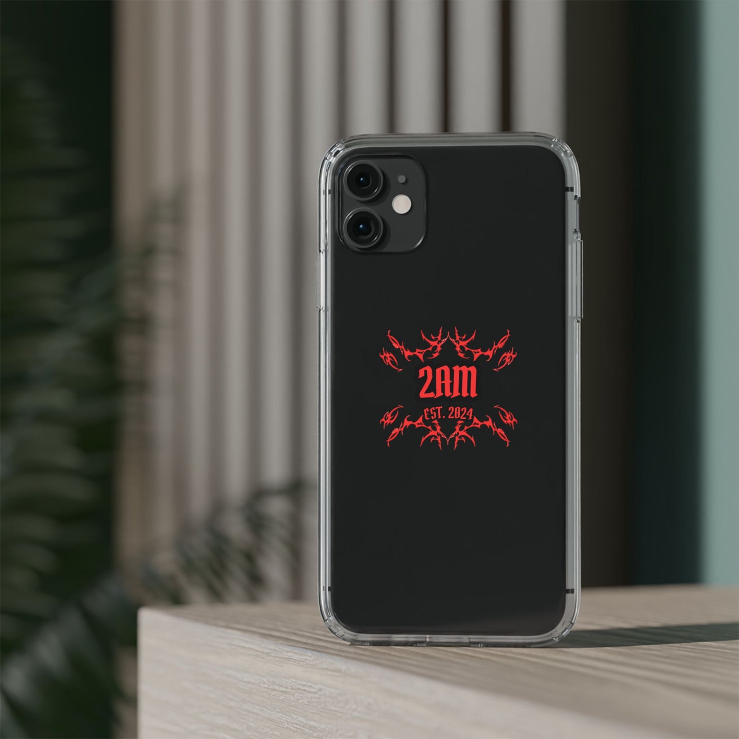 2AM clear phone case
