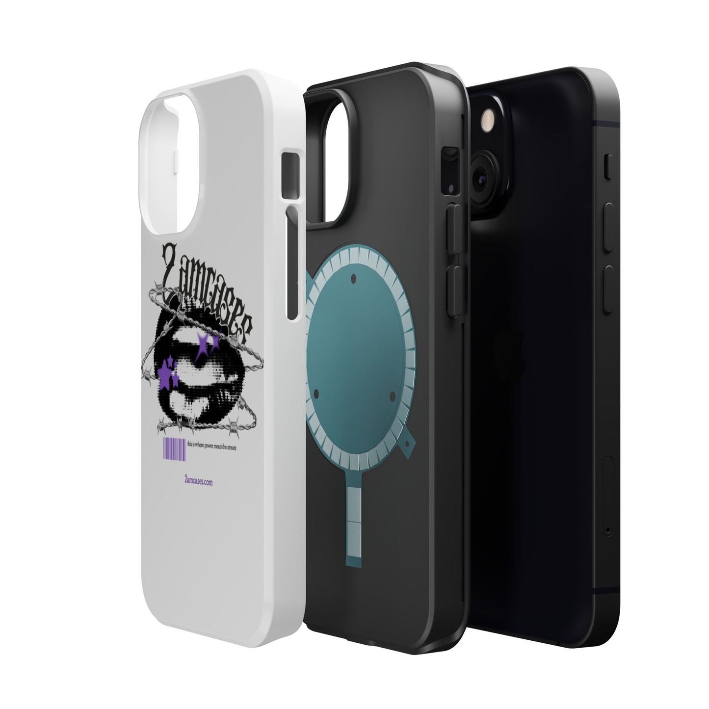 midnight pressure phone case (with magsafe)