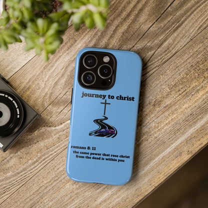 journey to christ phone case