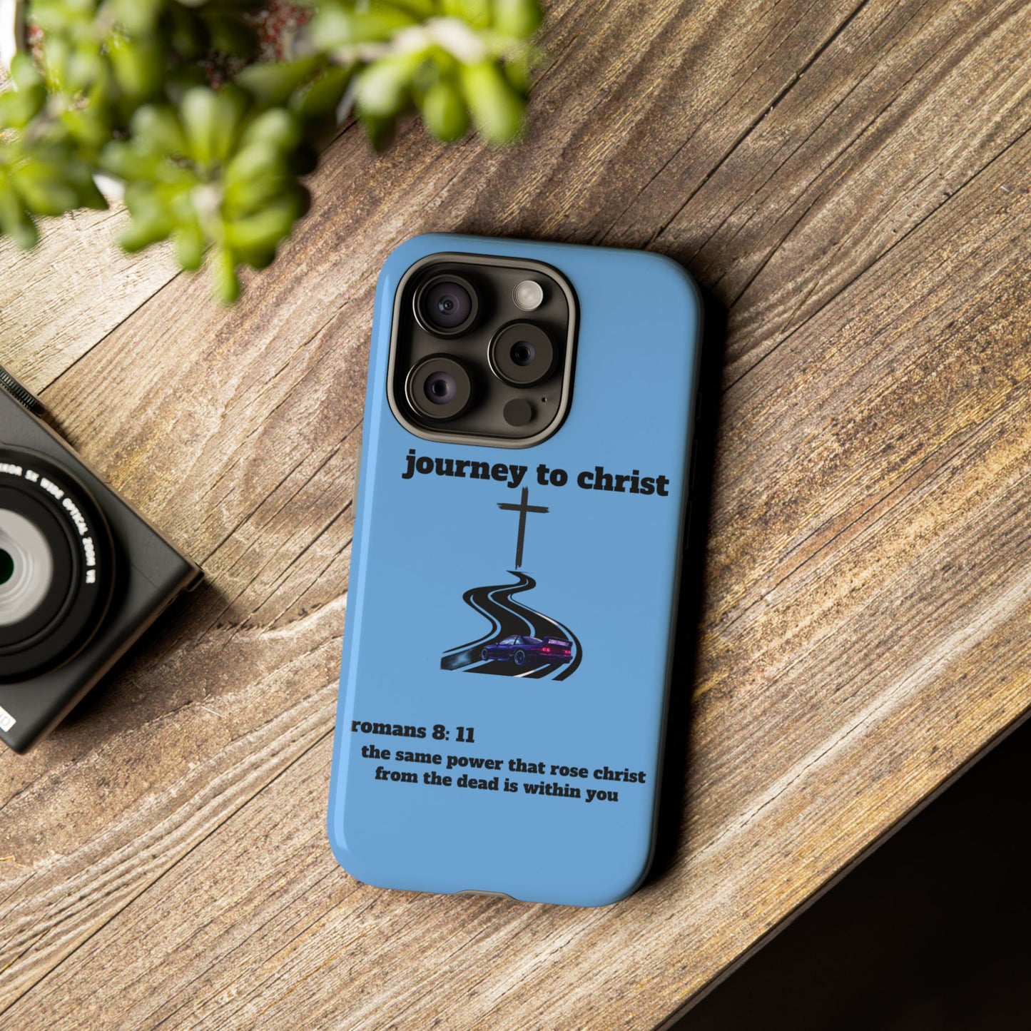 journey to christ phone case