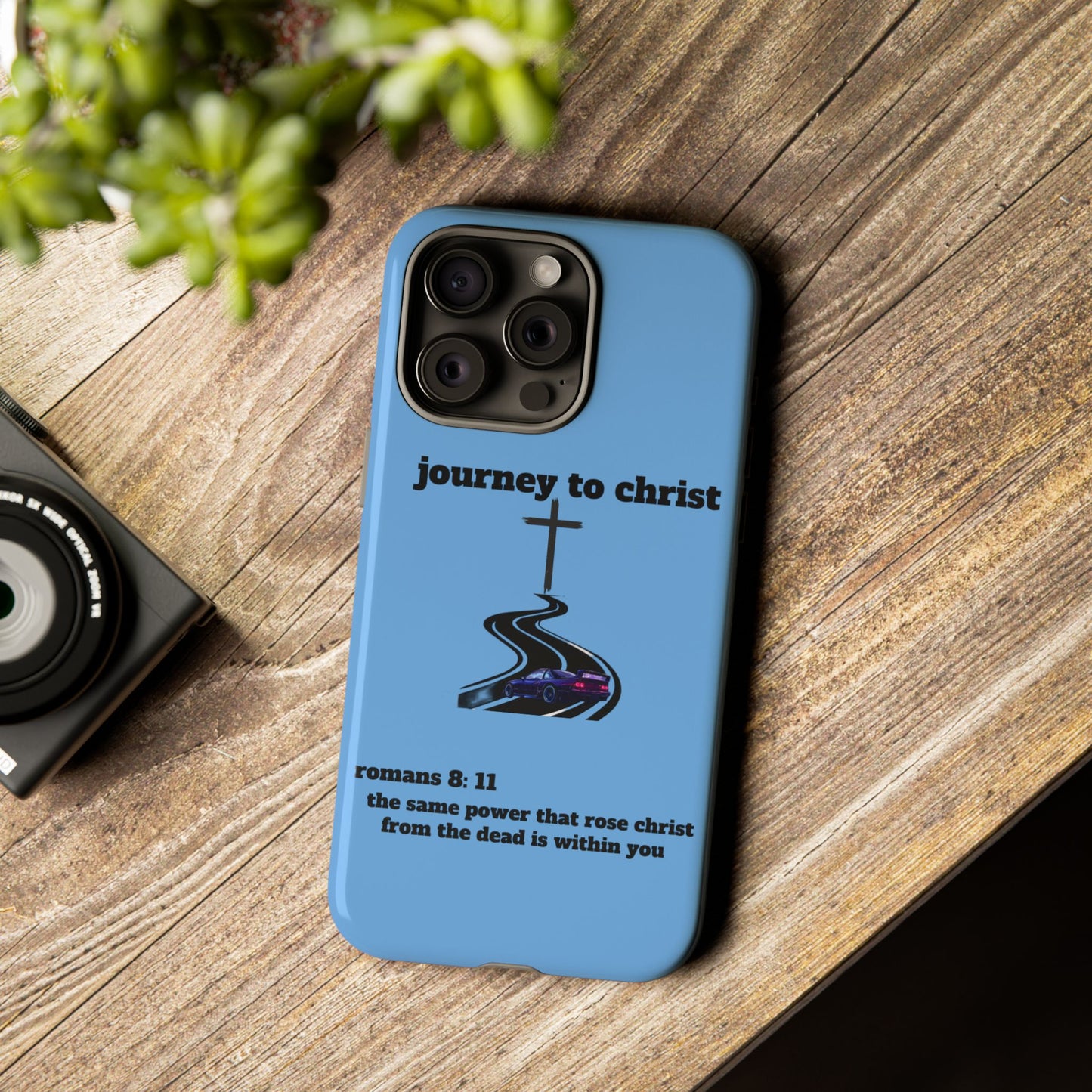 journey to christ phone case