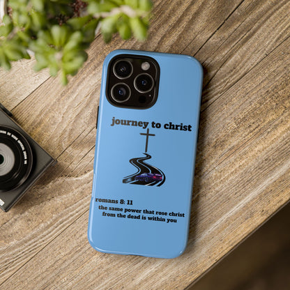 journey to christ phone case