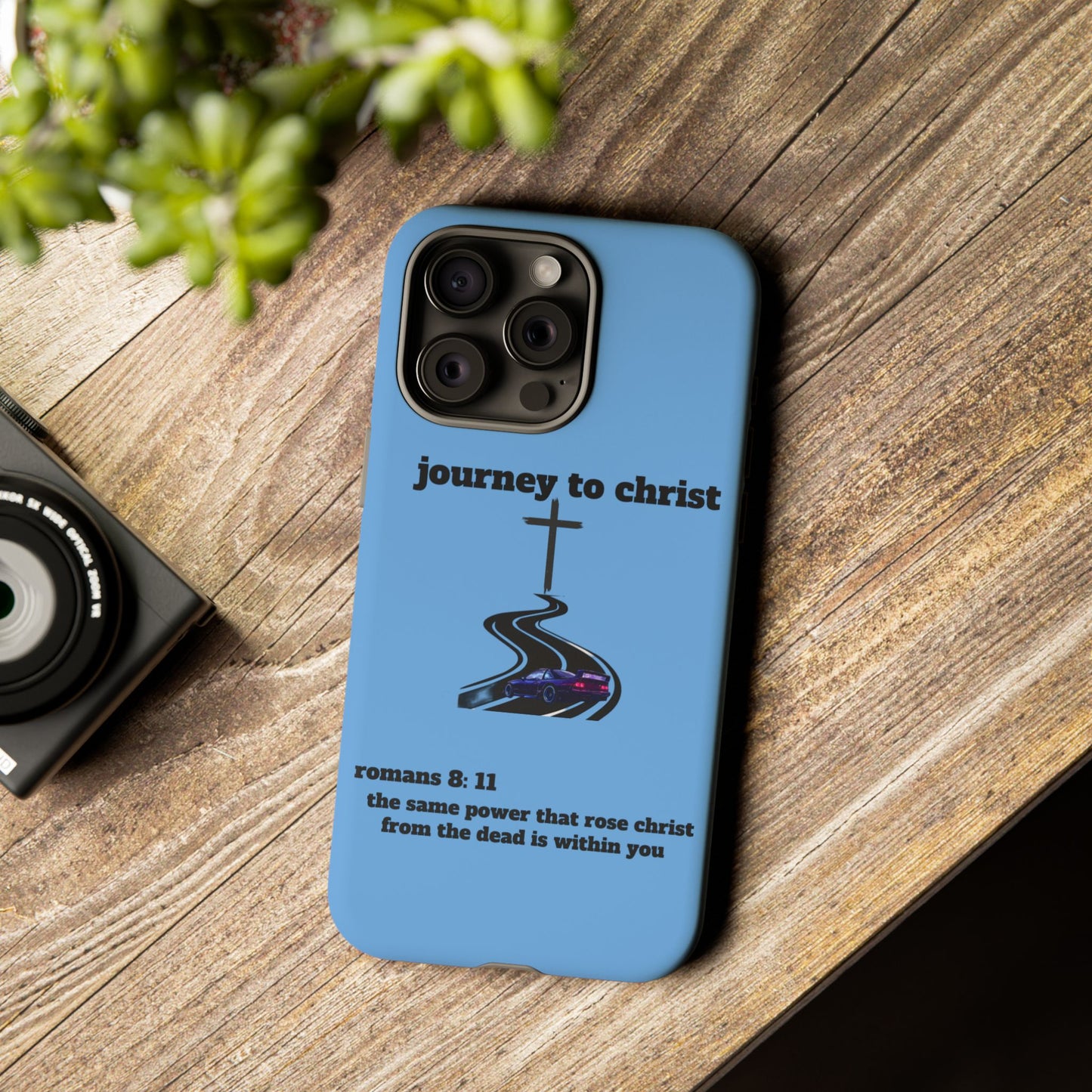 journey to christ phone case