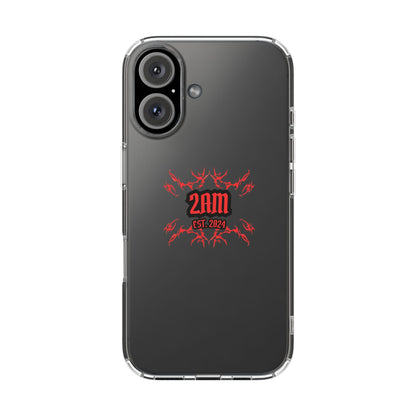 2AM clear phone case