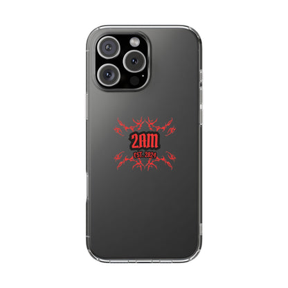 2AM clear phone case