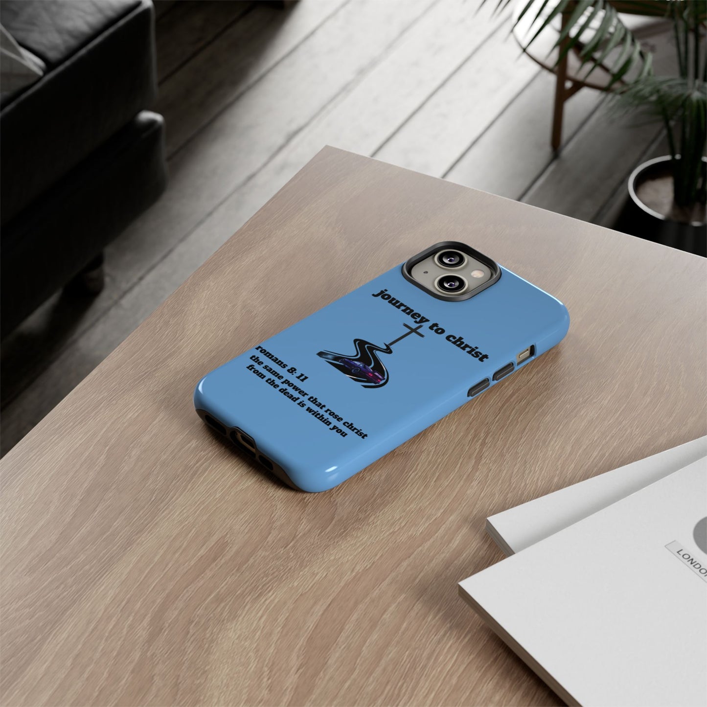 journey to christ phone case