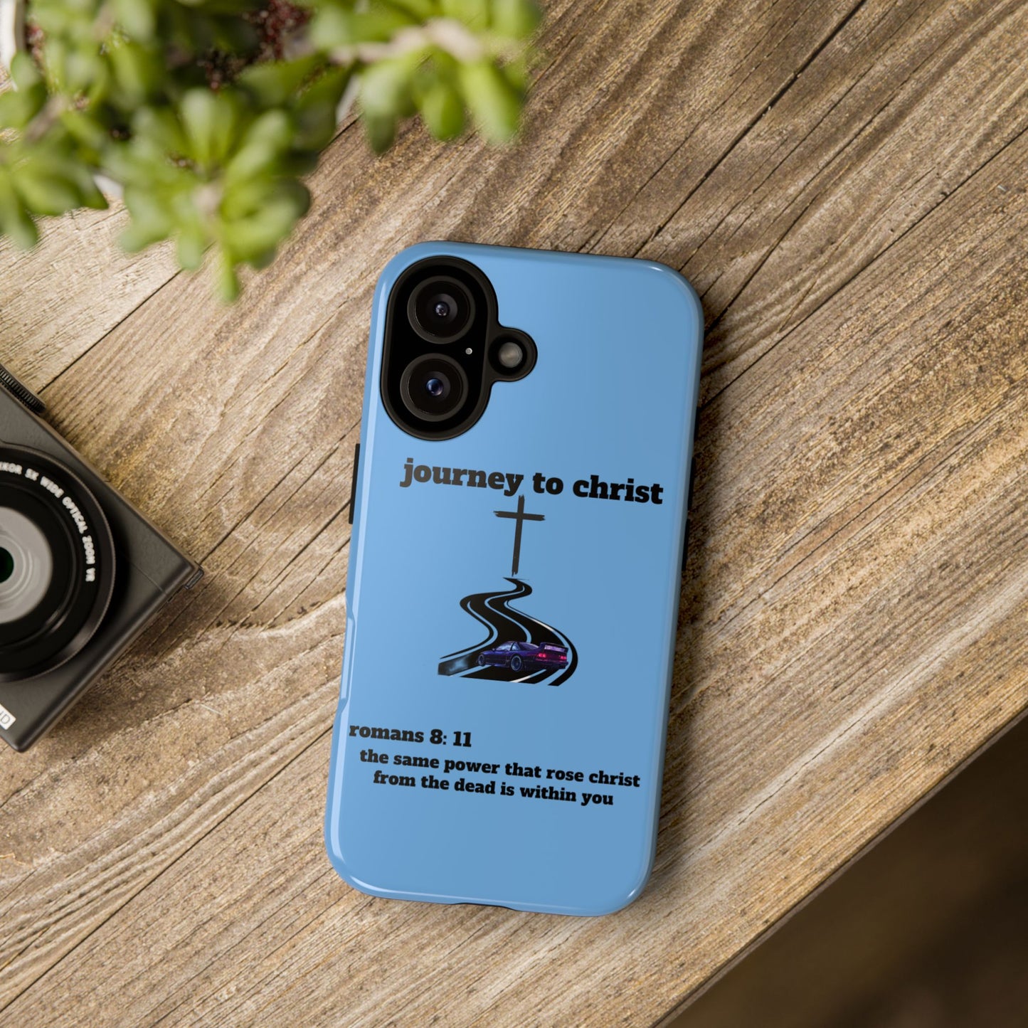 journey to christ phone case