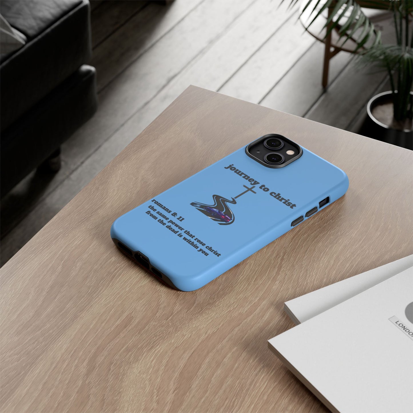 journey to christ phone case