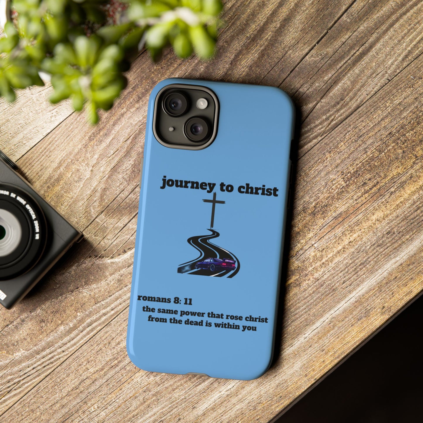 journey to christ phone case