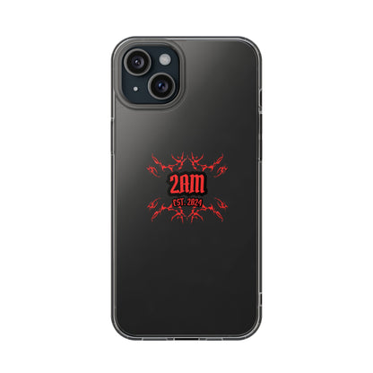 2AM clear phone case